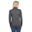 Ladies' Tonal Space-Dye Quarter-Zip