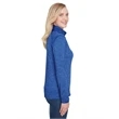 Ladies' Tonal Space-Dye Quarter-Zip