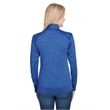 Ladies' Tonal Space-Dye Quarter-Zip