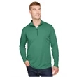 Men's Zone Sonic Heather Performance Quarter-Zip