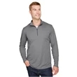 Men's Zone Sonic Heather Performance Quarter-Zip
