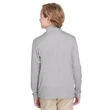 Youth Zone Sonic Heather Performance Quarter-Zip