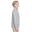 Youth Zone Sonic Heather Performance Quarter-Zip