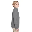 Youth Zone Sonic Heather Performance Quarter-Zip