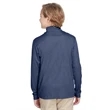Youth Zone Sonic Heather Performance Quarter-Zip