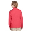 Youth Zone Sonic Heather Performance Quarter-Zip