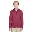 Youth Zone Sonic Heather Performance Quarter-Zip