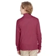 Youth Zone Sonic Heather Performance Quarter-Zip
