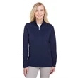 Ladies' Coastal Pique Fleece Quarter-Zip