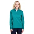 Ladies' Coastal Pique Fleece Quarter-Zip