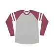 Men's Gameday Mash-Up Long Sleeve Fine Jersey T-Shirt