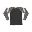 Men's Gameday Mash-Up Long Sleeve Fine Jersey T-Shirt