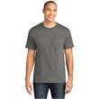 Gildan Heavy Cotton 100% Cotton Pocket T-Shirt.