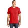 Gildan Heavy Cotton 100% Cotton Pocket T-Shirt.
