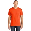 Gildan Heavy Cotton 100% Cotton Pocket T-Shirt.