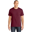 Gildan Heavy Cotton 100% Cotton Pocket T-Shirt.