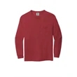 COMFORT COLORS Heavyweight Ring Spun Long Sleeve Pocket Tee.