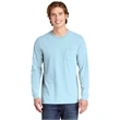 COMFORT COLORS Heavyweight Ring Spun Long Sleeve Pocket Tee.