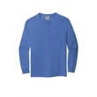 COMFORT COLORS Heavyweight Ring Spun Long Sleeve Pocket Tee.