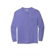 COMFORT COLORS Heavyweight Ring Spun Long Sleeve Pocket Tee.