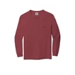 COMFORT COLORS Heavyweight Ring Spun Long Sleeve Pocket Tee.