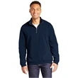 COMFORT COLORS Ring Spun 1/4-Zip Sweatshirt.