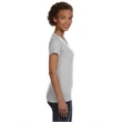 Ladies' V-Neck Fine Jersey T-Shirt