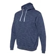 J. America Melange Fleece Hooded Sweatshirt