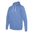 J. America Melange Fleece Hooded Sweatshirt