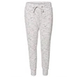 Ladies' Melange Fleece Jogger Pant