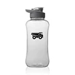 60 oz. Athlete Plastic Water Bottles - Grey