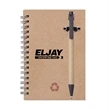 Recycled Notebook/Pen Combo - 5"x7"