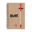 Recycled Notebook/Pen Combo - 5"x7"