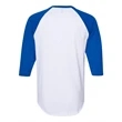 JERZEES Premium Blend Ringspun Three-Quarter Sleeve Ragla...