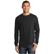 Hanes Beefy-T - 100% Cotton Long Sleeve T-Shirt.