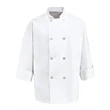 Chef Designs Eight Pearl Button Chef Coat Long Sizes