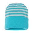 Sportsman 12" Striped Knit Beanie