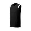 Adult Moisture Management V Neck Muscle Shirt