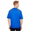 Men's Spartan Short Sleeve Color Block Crew Neck T-Shirt