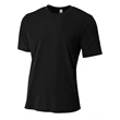 Men's Shorts Sleeve Spun Poly T-Shirt