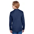 Youth Long Sleeve Cooling Performance Crew Shirt