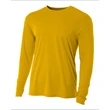Youth Long Sleeve Cooling Performance Crew Shirt
