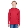 Youth Long Sleeve Cooling Performance Crew Shirt
