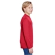 Youth Long Sleeve Cooling Performance Crew Shirt