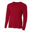 Youth Long Sleeve Cooling Performance Crew Shirt