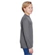 Youth Long Sleeve Cooling Performance Crew Shirt