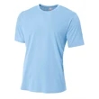 Youth Shorts Sleeve Spun Poly T-Shirt