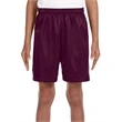 Youth Six Inch Inseam Mesh Short