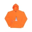 J. America Polyester Tailgate Hooded Sweatshirt