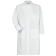 Red Kap Gripper - Front Butcher Frock - Exterior Chest Po...